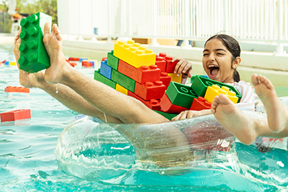 Legoland Waterpark Build A Raft River Attraction