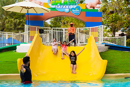 Legoland Waterpark Duplo Splash Safari Attraction