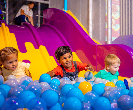 Neon Galaxy Ball Pit Play Station