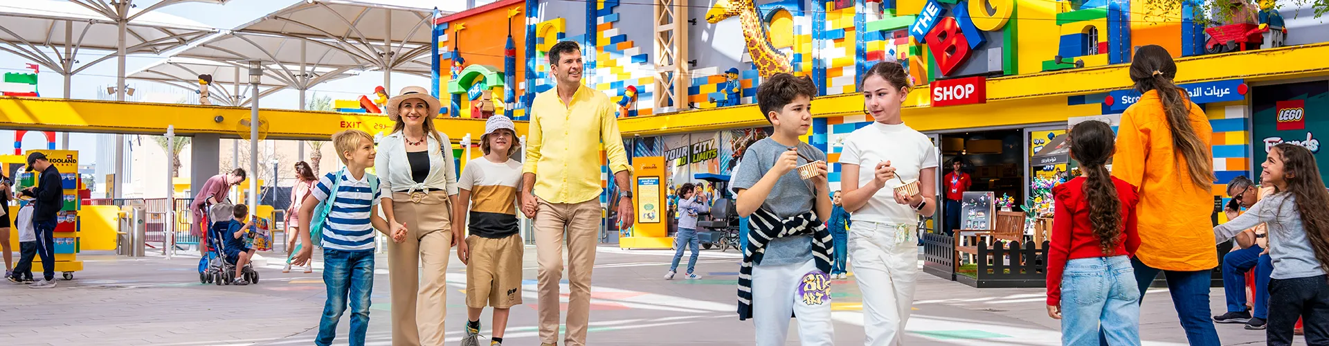 Legoland Zones Landing Page