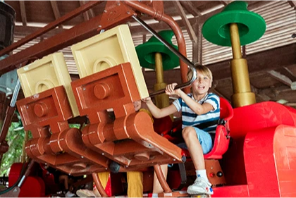 Legoland Merlins Flying Machine Attraction