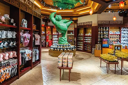 MOTIONGATE™ Dubai Shops Dragon Warrior Shrine