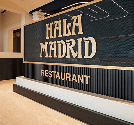 Real Madrid Hala Madrid Restaurant