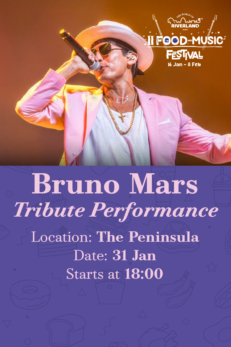 Bruno Mars Tribute performance