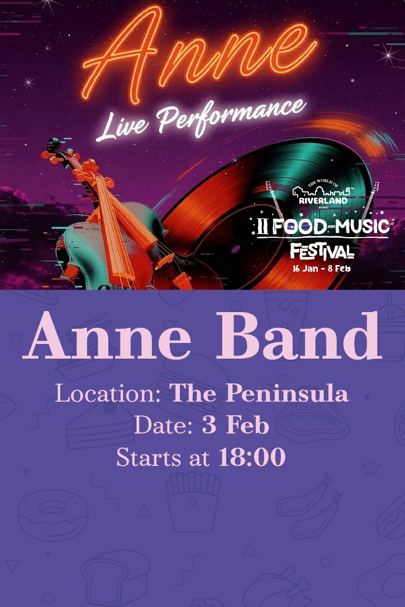 Anne band riverland food festival