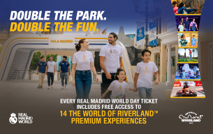  Real Madrid World Day Ticket + FREE Access to Riverland Attractions
