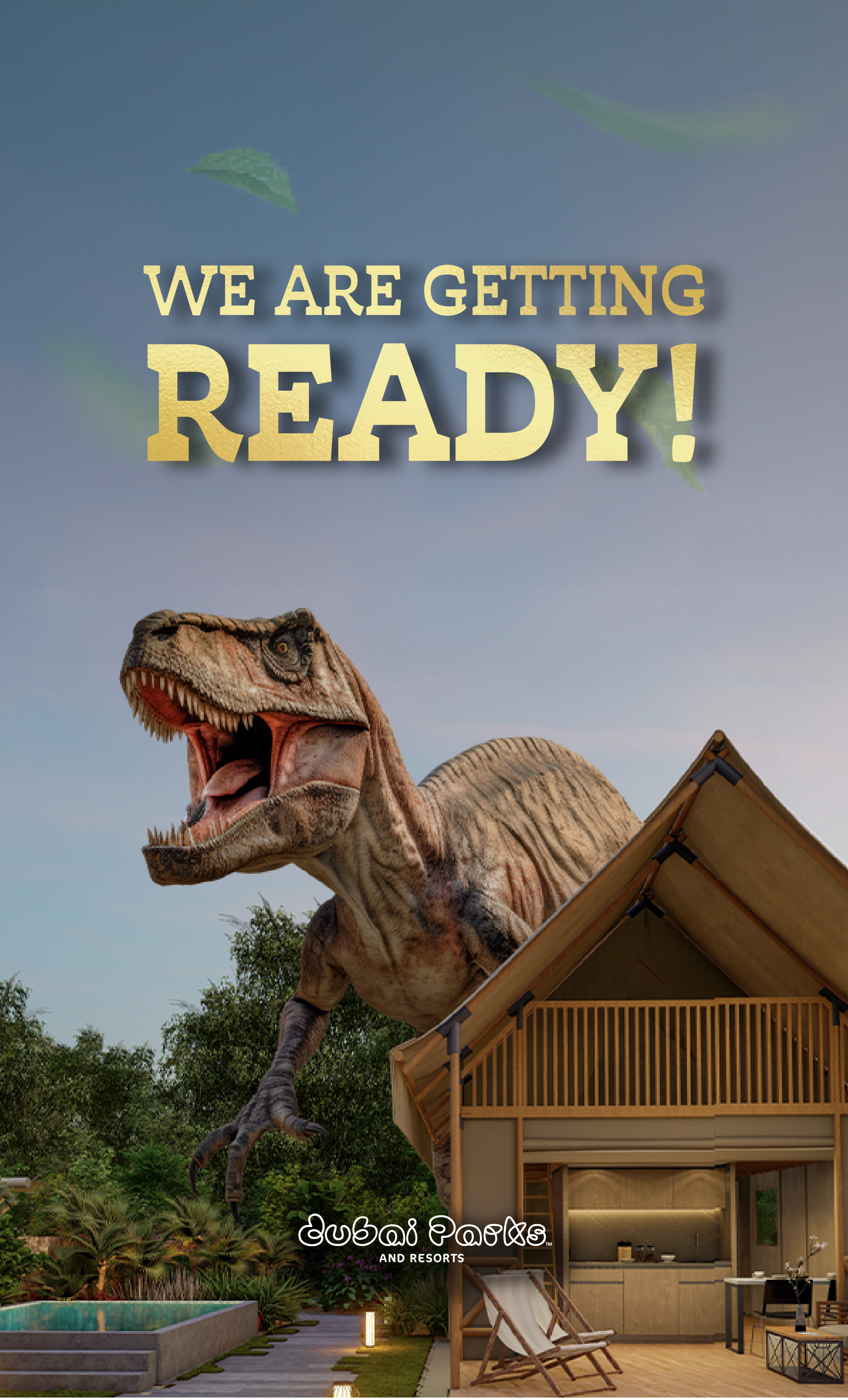 Trex-glamping UAE's only Premium sleepover with Dinosaurs