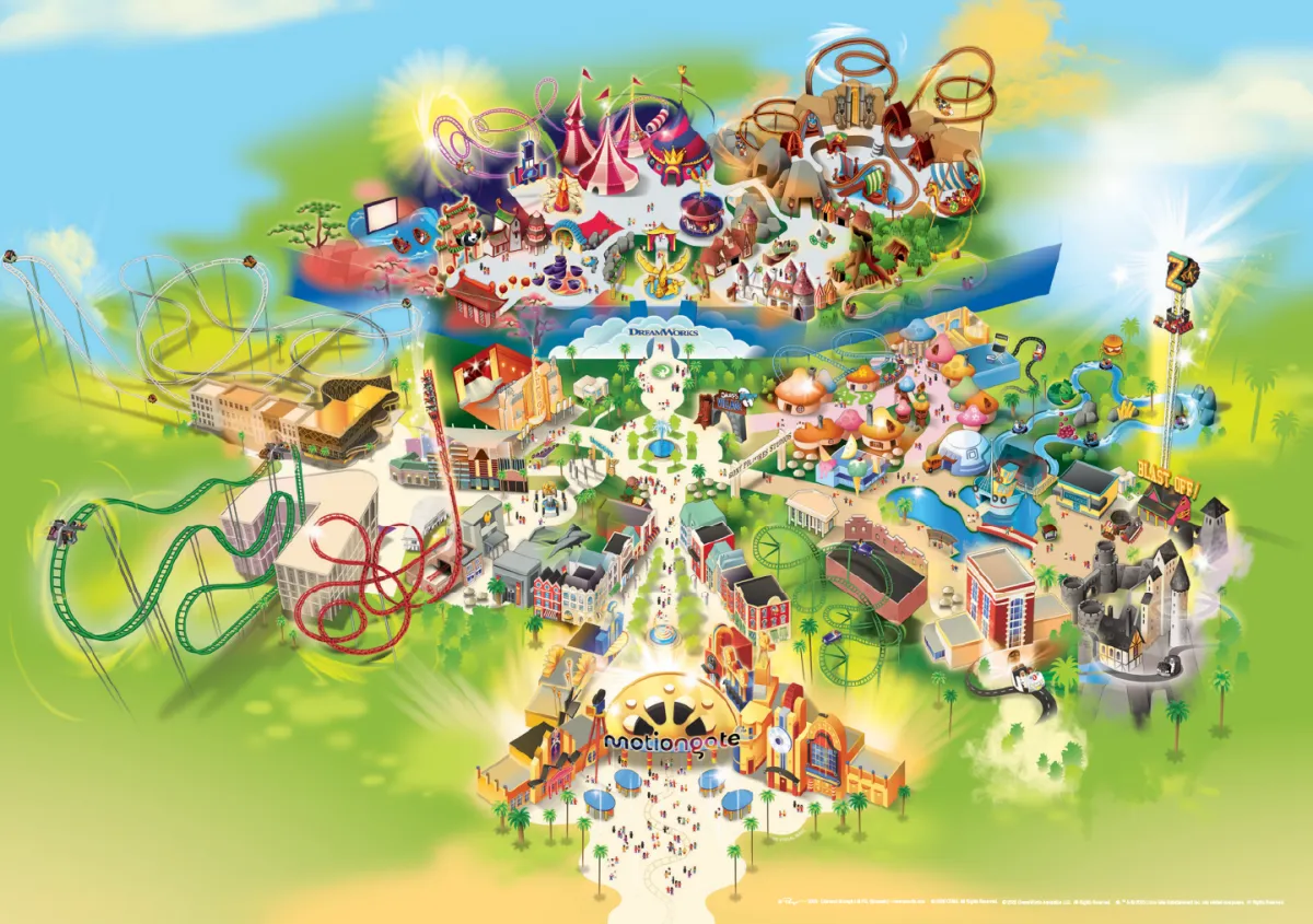 Restaurant Position Map