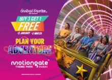 MOTIONGATE™ Dubai - Buy 3 Tickets, Get 1 FREE